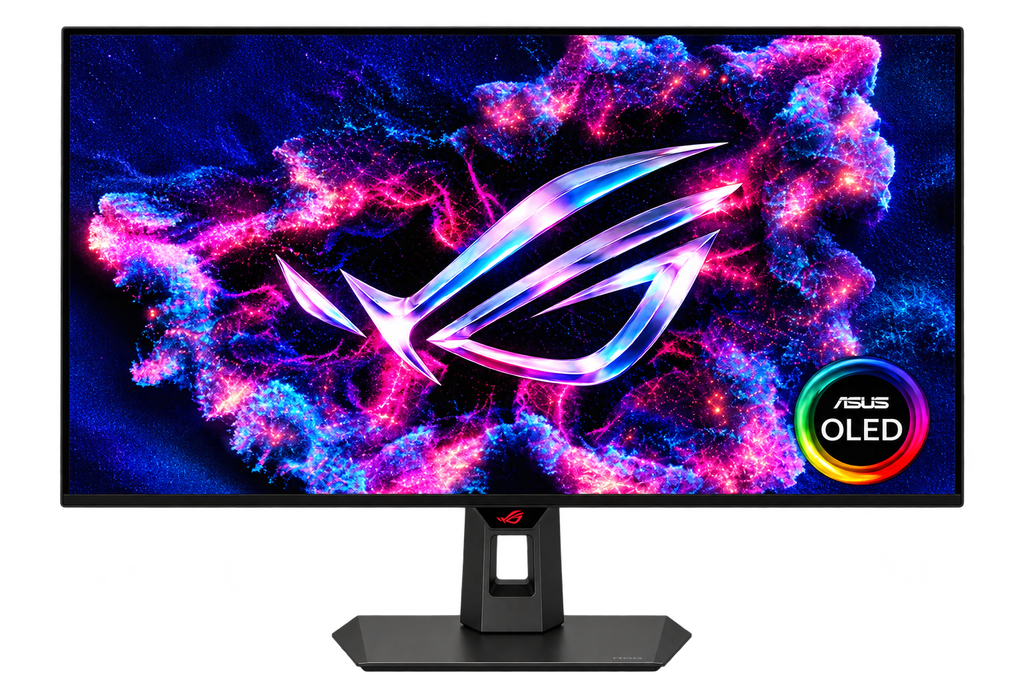 ASUS XG32UCWMG ROG Strix Monitor 31.5" OLED, 3840x2160, HDMI/Displayport, 2xUSB 3.0, 480Hz, HDR, Dual Mode – termékfotó